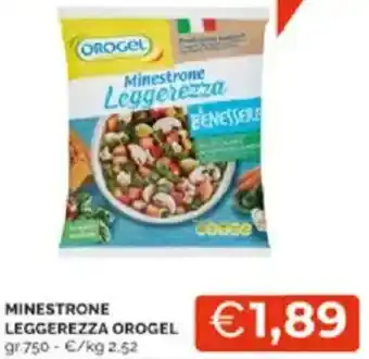 Mercatò Minestrone leggerezza orogel offerta