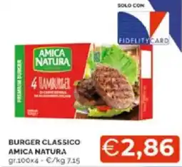 Mercatò Burger classico amica natura offerta