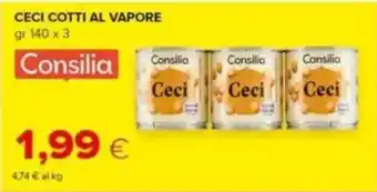 Tigre Consilia ceci cotti al vapore offerta