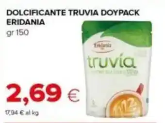 Tigre Dolcificante truvia doypack ERIDANIA offerta