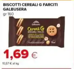 Tigre Biscotti cereali g farciti GALBUSERA offerta