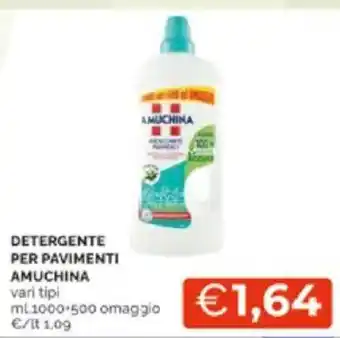 Mercatò Detergente per pavimenti amuchina offerta