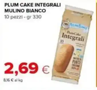 Tigre Plum cake integrali MULINO BIANCO offerta