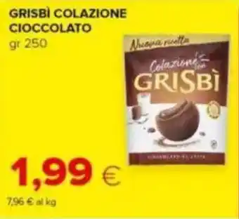 Tigre Grisbi colazione cioccolato offerta