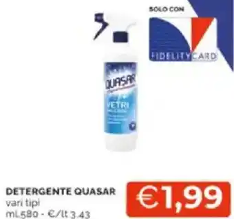 Mercatò Detergente quasar vari tipi offerta