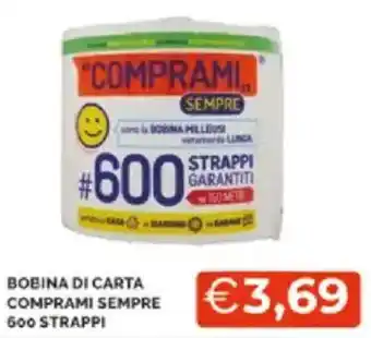 Mercatò Bobina di carta comprami sempre 600 strappi offerta