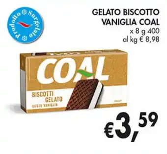 Coal Gelato biscotto vaniglia COAL offerta