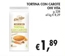 Coal Tortina con carote OHI VITA offerta