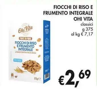 Coal Fiocchi di riso e frumento integrale OHI VITA offerta