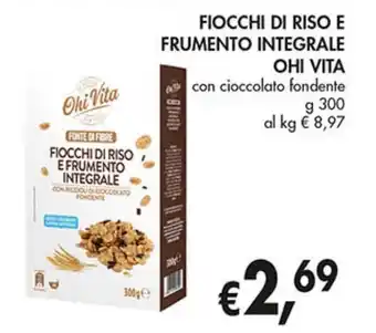 Coal Fiocchi di riso e frumento integrale OHI VITA offerta