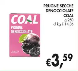 Coal Prugne secche denocciolate COAL offerta