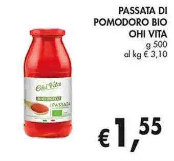 Coal Passata di pomodoro bio OHI VITA offerta