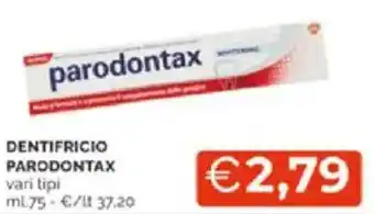 Mercatò Dentifricio parodontax offerta