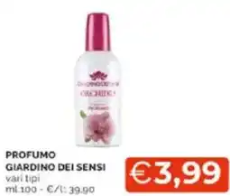 Mercatò Profumo giardino dei sensi vari tipi offerta