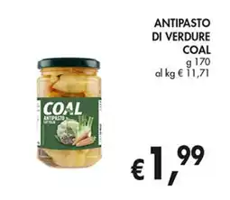 Coal Antipasto di verdure COAL offerta