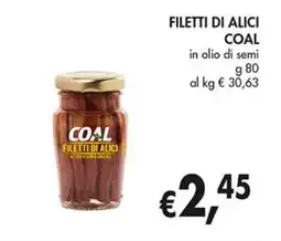 Coal Filetti di alici COAL offerta