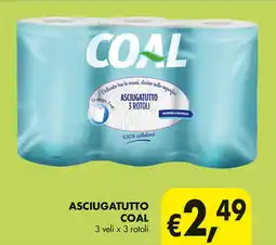 Coal Asciugatutto COAL offerta