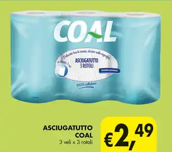 Coal Asciugatutto COAL offerta