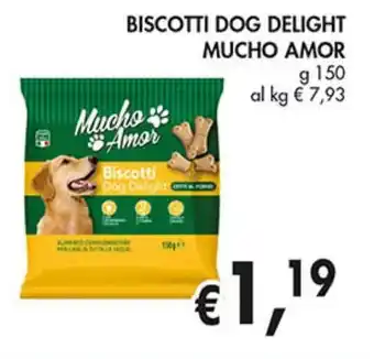 Coal Biscotti dog delight MUCHO AMOR offerta