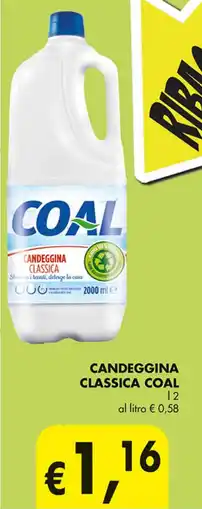 Coal Candeggina classica COAL offerta