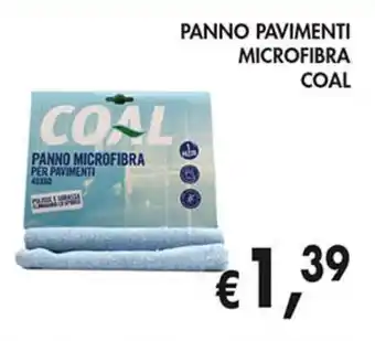 Coal Panno pavimenti microfibra COAL offerta