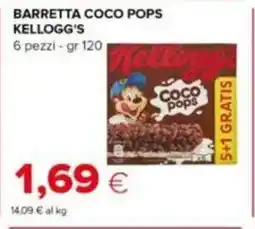 Tigre Barretta coco pops KELLOGG'S offerta