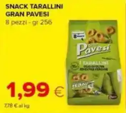 Tigre Snack tarallini gran PAVESI offerta