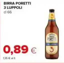 Tigre Birra poretti 3 LUPPOLI offerta