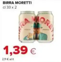 Tigre Birra MORETTI offerta