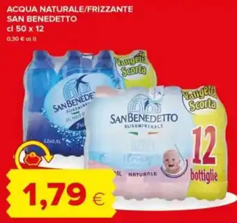 Tigre Acqua naturale/frizzante SAN BENEDETTO offerta