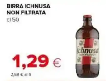 Tigre Birra ICHNUSAchnusa non filtrata offerta