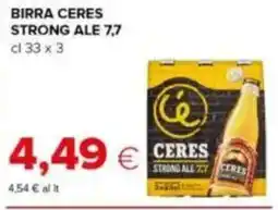 Tigre Birra CERES STRONG ALE 7,7 offerta