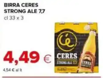 Tigre Birra CERES STRONG ALE 7,7 offerta