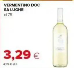 Tigre Vermentino doc SA LUGHE offerta