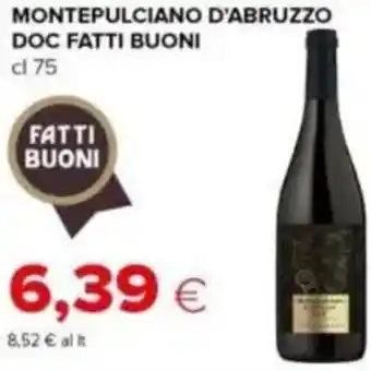 Tigre Montepulciano d'abruzzo doc FATTI BUONI offerta