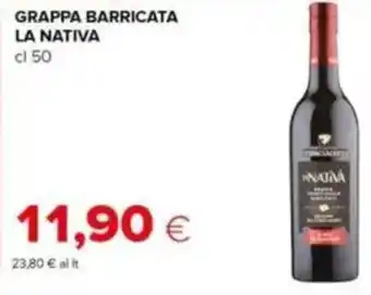 Tigre Grappa barricata LA NATIVA offerta