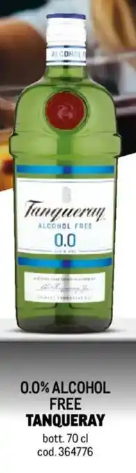 Metro 0.0% alcohol free TANQUERAY offerta