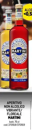 Metro Aperitivo non alcolico vibrante/ floreale MARTINI offerta