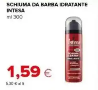 Tigre Schiuma da barba idratante INTESA offerta