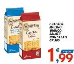 Vivo Supermercati Cracker mulino bianco salati/ non salati offerta