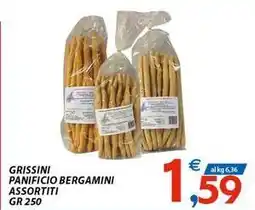 Vivo Supermercati Grissini panificio bergamini assortiti offerta