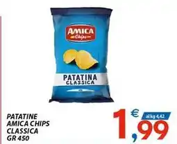 Vivo Supermercati Patatine amica chips classica offerta