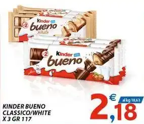 Vivo Supermercati Kinder bueno classico/white offerta