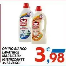 Vivo Supermercati Omino bianco lavatrice marsiglia/ igienizzante offerta