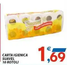 Vivo Supermercati Carta igienica suavel 10 rotoli offerta