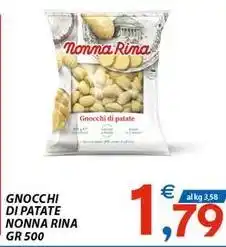 Vivo Supermercati Gnocchi di patate NONNA RINA offerta