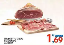 Vivo Supermercati Prosciutto crudo stagionato all'etto offerta