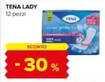 Tigre TENA LADY 12 pezzi offerta