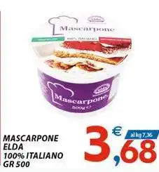 Vivo Supermercati Mascarpone ELDA 100% italiano offerta