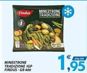 Vivo Supermercati Minestrone tradizione igp FINDUS offerta